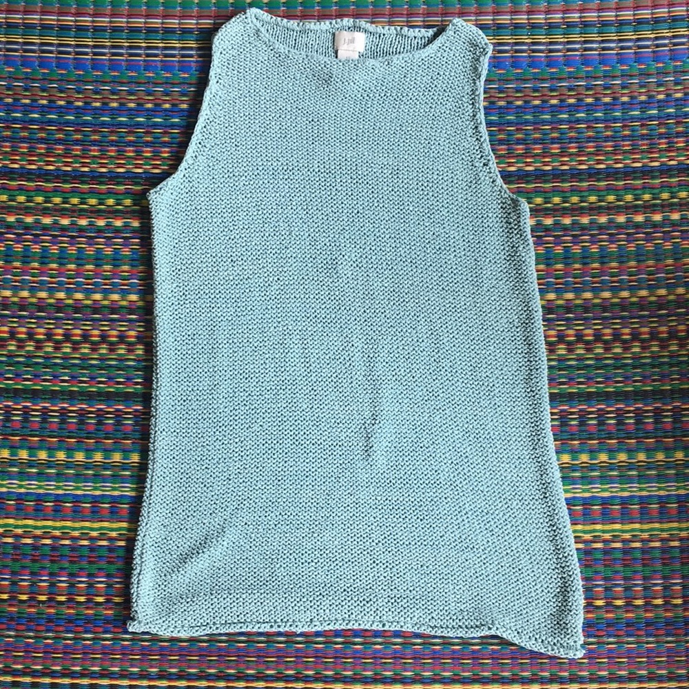 J. Jill Silk Sleeveless Tank